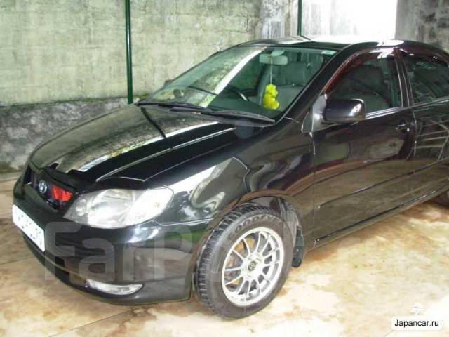 Реснички на фары Toyota Corolla NZE 120 2000-2007