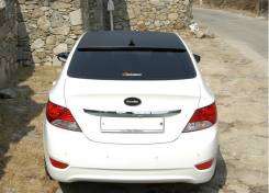 Спойлер на заднее стекло. Hyundai Accent Hyundai Solaris