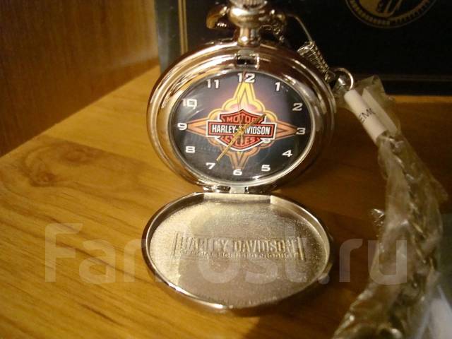 Harley davidson pocket watch on sale value