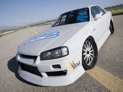 Обвес кузова аэродинамический. Nissan Skyline, BNR34, ENR34, ER34, HR34 Двигатели: RB25DET, RB25DE, RB20DE
