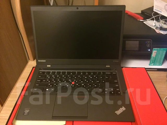 Lenovo ThinkPad X1 Carbon. 2,6����, ��� 4 ��, ���� 128���, ����������� �� 9��. ����