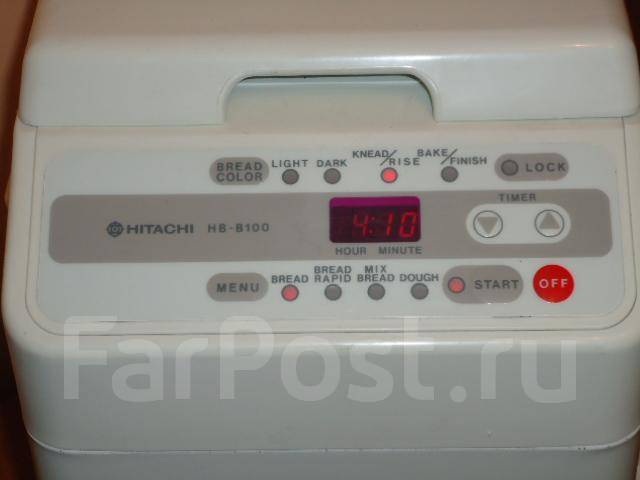 Хлебопечь Hitachi HB-B100, в наличии. Цена: 3 000₽ в Уссурийске