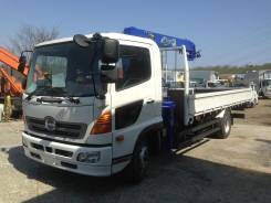 Hino Ranger. Бортовой с манипулятором, 2011 год. Новый автомобиль., 6 403 куб. см., 8 000 кг.
