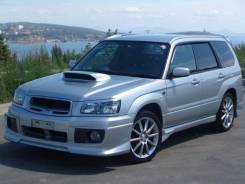 Стекло боковое. Subaru Forester, SG5