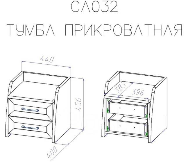 Прикроватные тумбочки для спальни фото с размерами