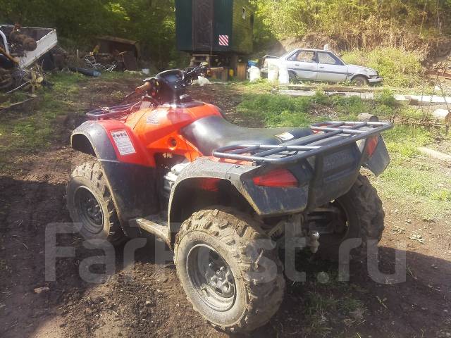 Квадроцикл Honda FOURTRAX Rincon atv назад