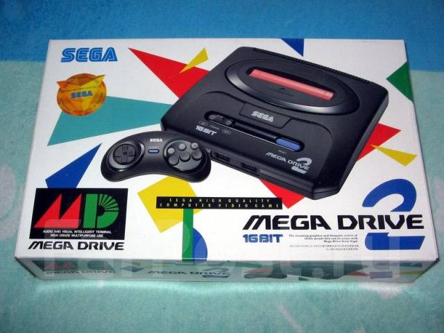 Sega Mega Drive 2 Original ( Новая ) - Игровые приставки и консоли во ...