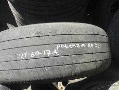 Bridgestone Potenza RE031. Летние, износ: 70%, 2 шт