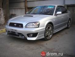 Накладка на бампер. Subaru Legacy B4, BE5