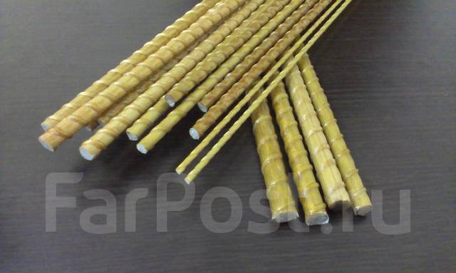 Стеклопластиковая арматура Ф10 заменяющая металл Ф14 ОТ Производителя ...