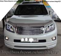 Решетка радиатора. Toyota Land Cruiser Prado, GDJ150L, GDJ150W, GDJ151W, GRJ150, GRJ150L, GRJ150W, GRJ151, GRJ151W, KDJ150L, TRJ150, TRJ150W Двигатели...