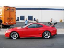 Порог пластиковый. Toyota Supra, JZA80