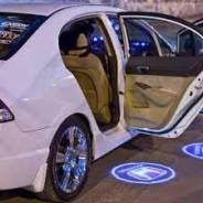 Светодиодная подсветка в дверь (штатная) с логотипом " Honda "