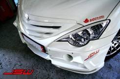 Накладка на решетку бампера. SsangYong Actyon Sports SsangYong Actyon