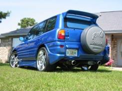 Накладка на бампер. Toyota RAV4, SXA10