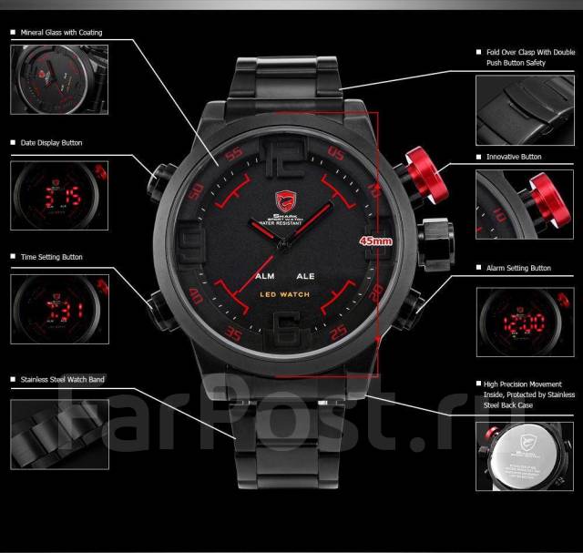 Shark Sport Watch M DS011S. . 2 500