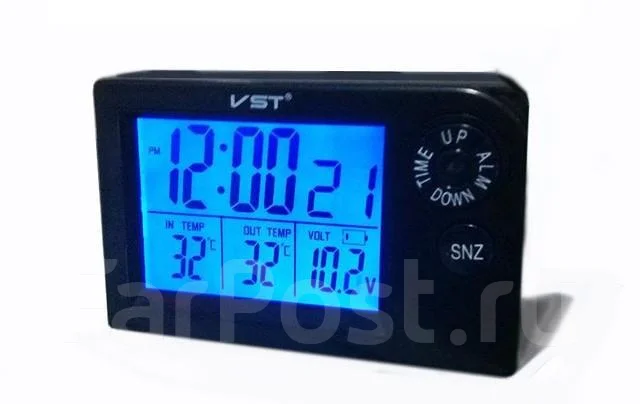 Часы автомобильные vst
