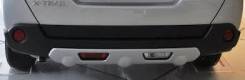 Накладка на бампер. Nissan X-Trail, T31, NT31, DNT31, TNT31 Двигатели: QR25DE, MR20DE, M9R