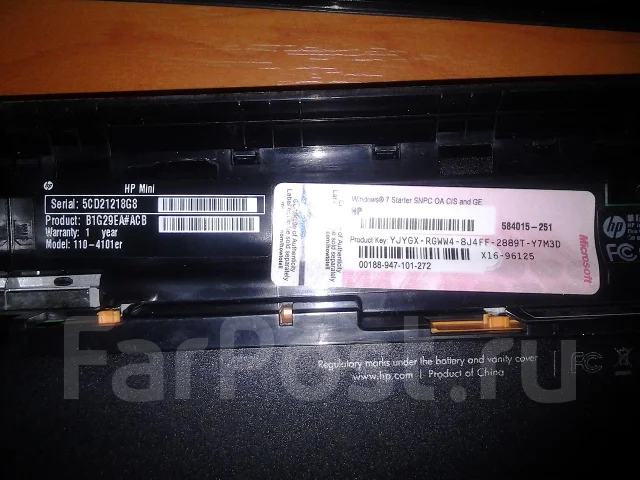 HP Mini. 1,6����, ��� 2048 ��, ���� 64���, WiFi: 1, Bluetooth: 1, ����������� �� 4��. ����