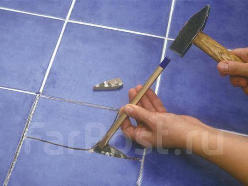 Реставрация(замена) старого кафеля и кладка нового, стройпомощь во ...