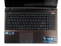 ASUS X53S. ��� 4 ��, ���� 500���, WiFi, Bluetooth, ����������� �� 5��. ����