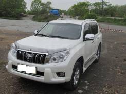 Дефлектор капота. Toyota Land Cruiser Prado. Под заказ из Владивостока