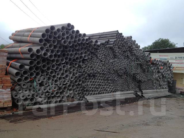 Труба асбоцементная - Бетон, кирпич, ЖБИ во Владивостоке