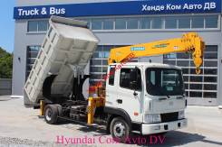 Hyundai HD120. Абсолютно новый самосвал с манипулятором, 5 890 куб. см., 5 000 кг.