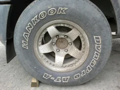 Hankook DynaPro AT-A RF09. ������, 2005 ���, �/�, ����� 50 % ����