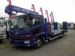 Nissan Diesel. Бортовой с манипулятором Эвакуатор, 7 000 куб. см., 8 000 кг.