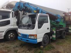 Isuzu Elf. Продаю буровую крановую машину Isuzu elf, 4 300 куб. см., 3 000 кг.