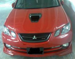 Накладка на бампер. Mitsubishi Airtrek