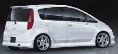 Накладка на бампер. Mitsubishi Colt