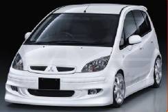 Обвес кузова аэродинамический. Mitsubishi Colt