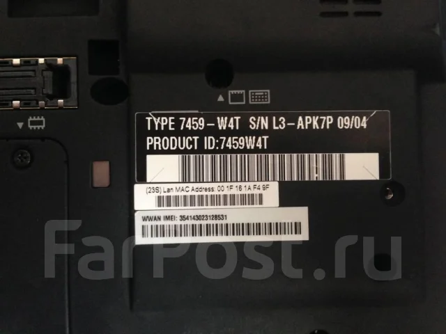 Lenovo ThinkPad X200. 2,2����, ��� 4 ��, ���� 128���, WiFi: 1, Bluetooth: 1, ����������� �� 6��. ����