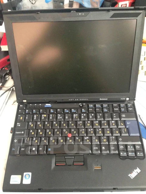Lenovo ThinkPad X200. 2,2����, ��� 4 ��, ���� 128���, WiFi: 1, Bluetooth: 1, ����������� �� 6��. ����
