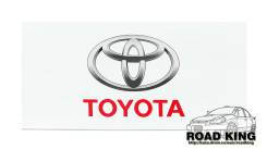 Табличка. Toyota