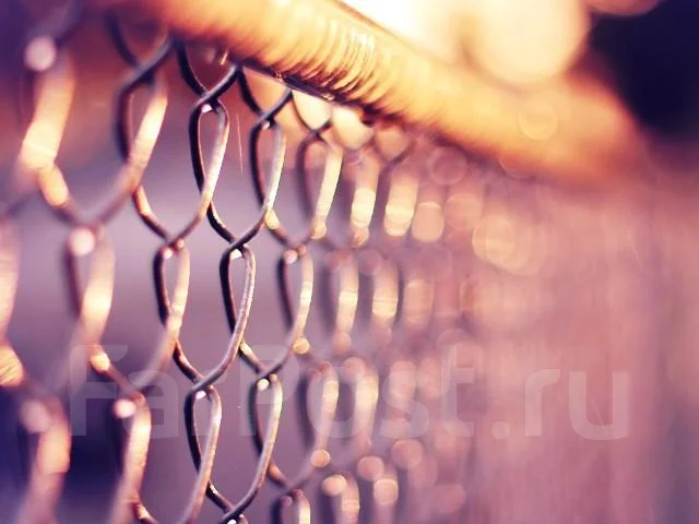 Временное ограждение из сетки- рабицы, новый, в наличии. Цена: 1 750 ...