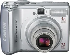 Canon PowerShot A550. 7 - 7.9 ��, ���: 4� ����