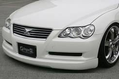 Накладка на бампер. Toyota Mark X, GRX120