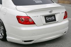 Накладка на бампер. Toyota Mark X, GRX120