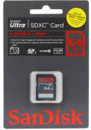 SDXC. 64 Гб, интерфейс SDXC