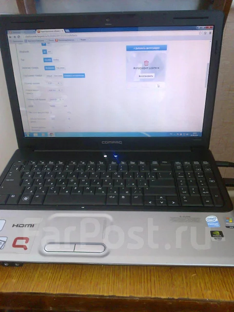 Compaq Presario CQ61-210ER. 2����, ��� 4 ��, ���� 500���, WiFi: 1, Bluetooth: 1, ����������� �� 3��. ����
