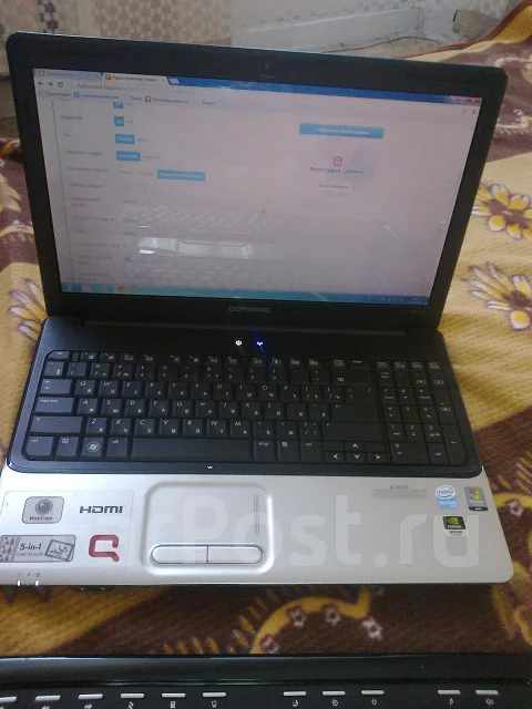 Compaq Presario CQ61-210ER. 2����, ��� 4 ��, ���� 500���, WiFi: 1, Bluetooth: 1, ����������� �� 3��. ����