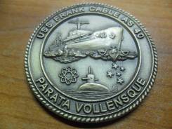 Памятный жетон от экипажа USS Frank Cable (AS 40)