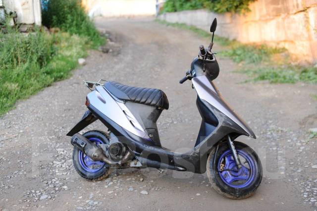 Honda Dio 28zx сине фиолетовый