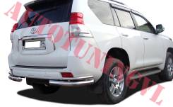 Защита бампера. Toyota Land Cruiser Prado