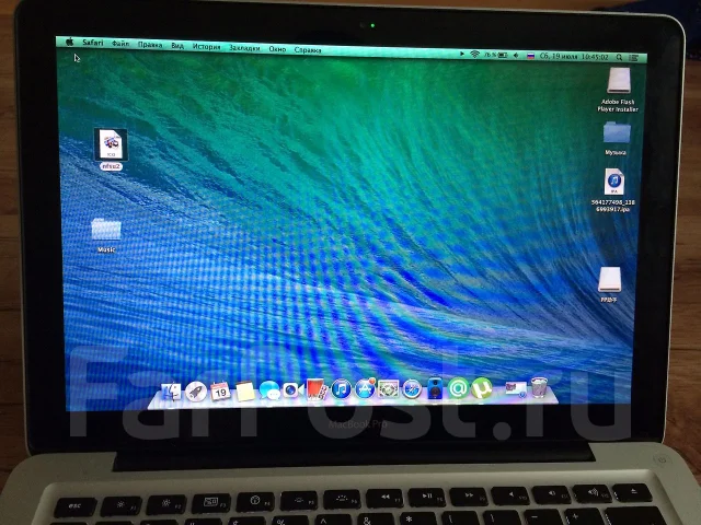 Apple MacBook Pro 13 2009 Mid MB990. 2,6����, ��� 4 ��, ���� 512���, WiFi: 1, Bluetooth: 1, ����������� �� 7��. ����