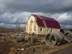 Копка Колодцев, септиков. ЖБ кольца. Кран манипуляторы. Все виды строит