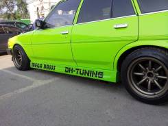 Порог пластиковый. Toyota Mark II, GX71, GX61 Toyota Chaser, GX61, GX71 Toyota Cressida, GX71, GX61 Toyota Cresta, GX71